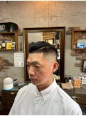 MEN’S HAIR/サーフカール/刈り上げセンターパート/印西
