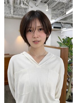 シー 北千住(sii.) 抜け感シースルーバング/大人可愛いショート/ナチュラルショート