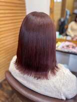 ヘアーメイク ダンス(hair make DANCE)&nbsp;＊艶感ピンクブラウン×髪質改善＊