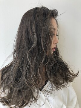 アライブ ハラジュク(ALIVE harajuku) 【ALIVE原宿】大石限定カラー★バレイヤージュシースルーカラー