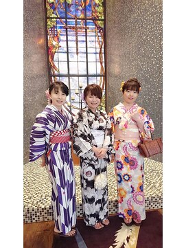 ループ ヘアー(LOOPhair) 浴衣の着付け