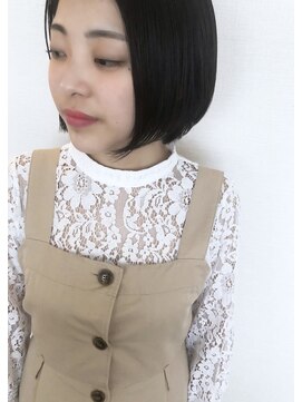 ノイン(noine) 黒髪ショートボブ