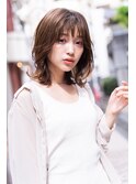 【LANY横浜】こなれミディアム×ブラウングレージュ