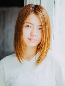 エクファ ヘア リゾート 大津 瀬田店(ex-fa hair resort) 【瀬田◆エクファヘアリゾート】大人かわいいストレート