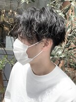 ネオリーブアイム 横浜西口店(Neolive aim)&nbsp;横浜★前下がりミディアムマッシュナチュラルスパイラル