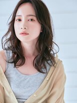 ロダット 横浜(LODAT by little)&nbsp;ラフウェーブかき上げヘア【LODAT横浜】