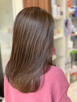 クオリス 上福岡店(QUALIS)&nbsp;髪質改善/美髪エステ/ワンカール/ロング/アッシュベージュ/30代