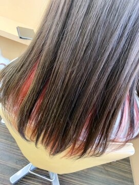 美容室 びゃんびゃん 社店 インナーカラー/ブリーチ/バレイヤージュ