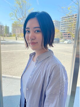 コワファースト 大分(COIFF1RST) ぱつっと可愛いミニボブ