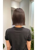 tuuli miyu 切りっぱなしグレージュボブ/20代30代40代50代