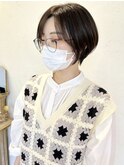 イメチェン/外ハネボブ/美髪/ワイドバング/ショート/レイヤー