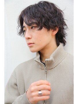 ヴェルダ 池袋店(verda) センターパートナチュラルマッシュウルフ　mizuno