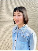 【ショート専門イマジナシオン】お手入れカンタン♪オン眉ボブ