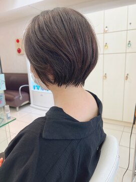 ヘアアンドデイスパ アグー(hair&dayspa AGU) 首細見えショート