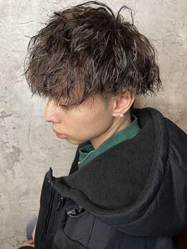 ロンド クラン 岡崎(Lond Clan) ツイストスパイラルパーマ_マッシュ