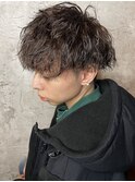 ツイストスパイラルパーマ_マッシュ