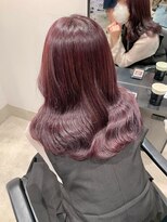 ゴウトゥデイ 渋谷MODI店(GO TODAY)&nbsp;ピンクラベンダー ブリーチなしダブルカラー <渋谷/渋谷駅>