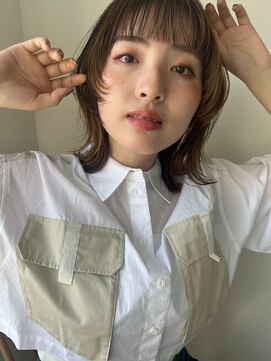 エクリフルール(equri fleur) 【目黒】　マッシュウルフカット