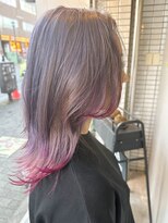 ヘアーアンドアート ルミナ(HAIR&ART LUMINA) ラベンダーとレッド