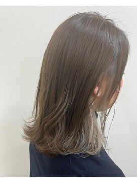 アールモンドヘア新世界 【北見】#イヤリングカラー#インナーカラー#ボブ