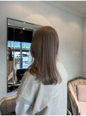 グレージュ■立川20代30代ハイライトブリーチダブルカラー