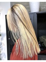 ヲタク(wotaku.)&nbsp;抜きっぱなしブロンドデザインカラーポイントカラーローライト