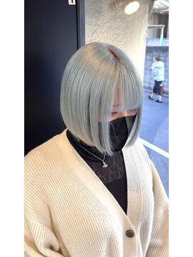 エンカウントバイマハロ 千葉(encount by mahalo) アイスブルー[千葉駅/ダブルカラー/ケアブリーチ]