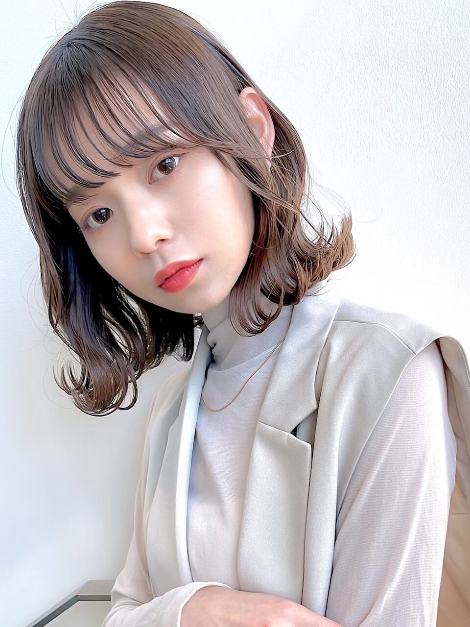 【カットカラー大好評超お得】カット+プレミアム艶カラー+ うるツヤTR￥5800