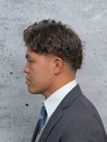 メンズオンリーサロン 創 立川&nbsp;ビジネス×ツーブロック×パーマ×フェード