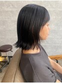 20代30代40代◎ 魅力倍増カールセミディダークグレージュ