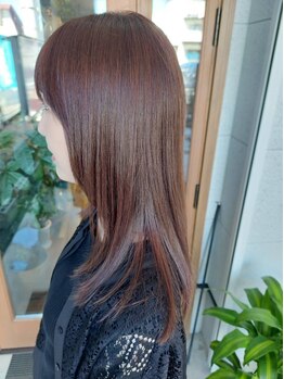 ワークス WORK'Sの写真/髪の内側からしっかり補修し、髪質改善◎ダメージレスで、毛先まで潤う艶やかな髪へと導きます*