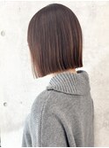 切りっぱなしボブ