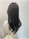 大人ヘア透明感アッシュカラー