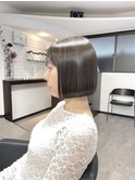 切りっぱなしコンパクトボブ