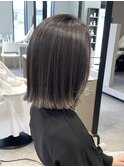 グレージュハイライト