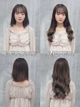 リップ 大阪本店(LIP) 【レミー100%最高級人毛/ロング】シールエクステ80枚