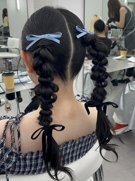 アマトウキョウ アユンチェ(AMA TOKYO×AYUNCHE) タイトツイン編み下ろし