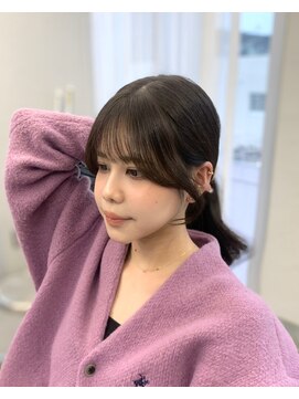 シェス 梅田茶屋町(shes) 似合わせ顔周りカット/アリサ