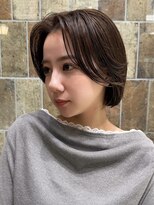 ピークアブー アヴェダ アトレ恵比寿(PEEK-A-BOO AVEDA) 前髪あり/ボブ/顔まわりレイヤー/ショート/恵比寿