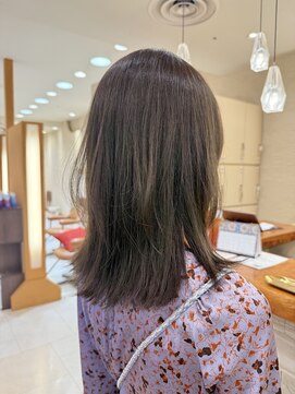 モリオ フロム ロンドン サッポロファクトリー店(morio FROM LONDON) morio札幌　札幌カラー　オリーブカラー　透明感カラー