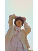 レブ 神戸三宮(LEB)&nbsp;ショートボブ×顔回りレイヤー【LEB神戸三宮】