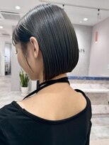 アール ヘアー デザイン(r hair design)&nbsp;小顔見せショートベージュカラーブリーチしない透明感カラー