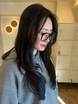 ラヴィズム 名駅店(LUVISM) ハッシュカット/レイヤーカット/韓国ヘア/レイヤー/ロング/yuria