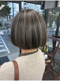 ボブ×ハイライト