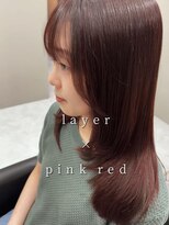 バディ 中野駅前店(BUDDY)&nbsp;レイヤー/ピンクレッド/イルミナカラー/中野美容室