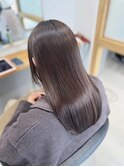 質感再生カラーエステ×赤みを抑えたアッシュブラウン