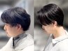 新規10%オフ】【自然な仕上がり】メンズカット＋曲がる格毛矯正