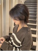 インナーグレージュ/ウルフボブ