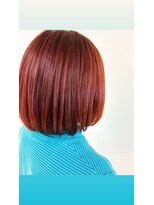 コアフィールドマサコ 小松島店(COIFFURE de MASAKO) ボブ×赤髪☆