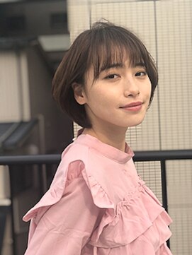 ヘアメイク フレンシア(hair make flencia) 丸みシルエットショートボブ